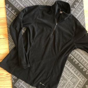Eddie Bauer 3/4 zip-up sweatshirt